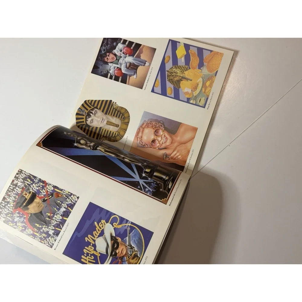 FAME Brad Benedict 1980 New Wave Pop Art Book Andy Warhol David Bowie Paintings